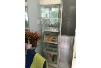Thanh Lý Tủ Kiếng Mỹ Phẩm Cũ 0m5 x 1m8 Giá Rẻ